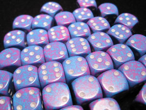 Chessex: Speckled Silver Tetra 12mm d6 (36)