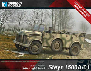 Rubicon: Steyr 1500A/01 Light Truck (with optional 2cm FlaK 38)