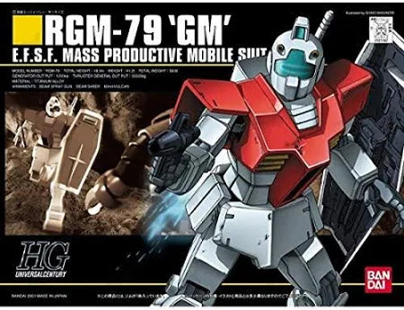 Bandai: Gundam HGUC 1/144 #20 RGM-79 GM EFSF Mass Production Mobile Suit