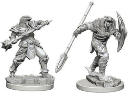 D&D Nolzur's Marvelous Unpainted Minis: W5 Dragonborn Male Fighter