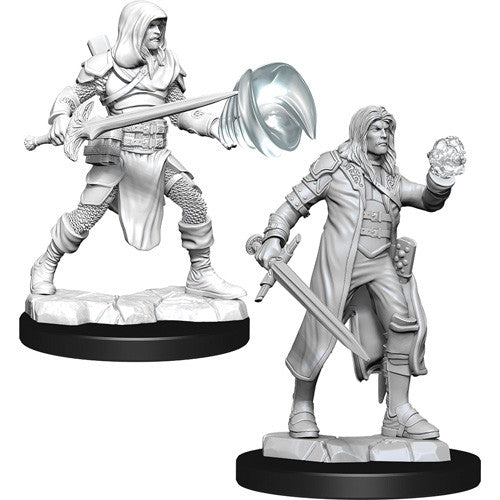 D&D Nolzur's Marvelous Unpainted Minis: W13 Male Multiclass Fighter + Wizard