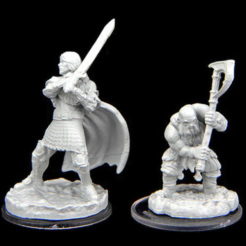 Critical Role Minis: Wave 2- Westruun Militia Swordsman and Kraghammer Axeman
